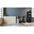 Home Square Set of 2 3 Drawer Letter Width Vertical Metal File Cabinet - Beige