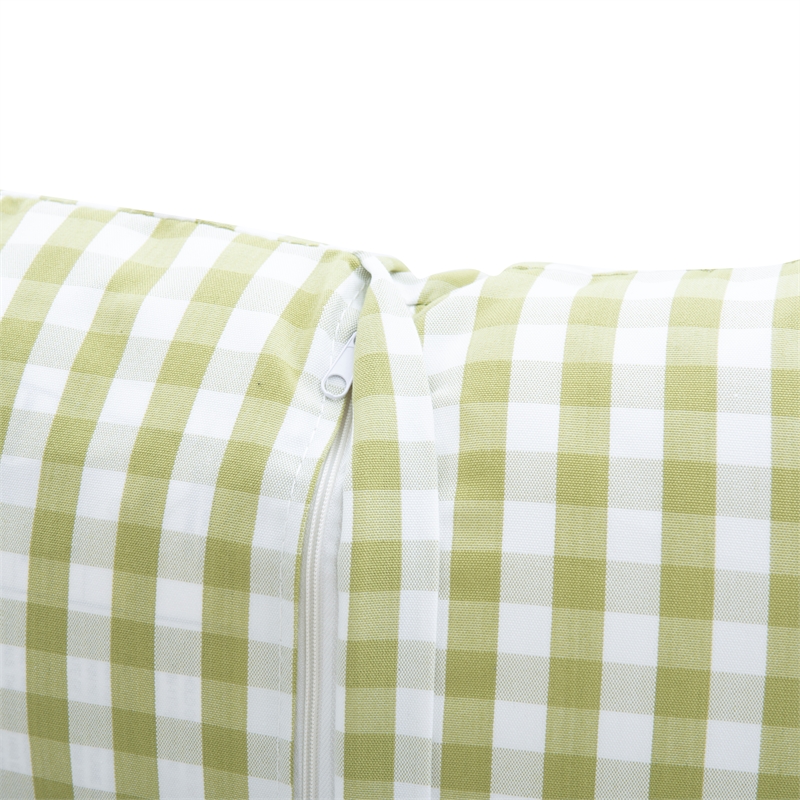 Home Square Set of a Backless Breakfast Nook and 5 Piece Cushion/Pillow