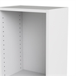 Home Square Set of 2 Home Computer Office Desk & 5-Shelf Bookcase in White