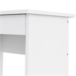 Home Square Set of 2 Home Computer Office Desk & 3-Shelf Adjustable Bookcase