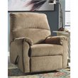 Home Square Set of 2 Contemporary Zero Wall Recliners in Mocha