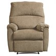 Home Square Set of 2 Contemporary Zero Wall Recliners in Mocha