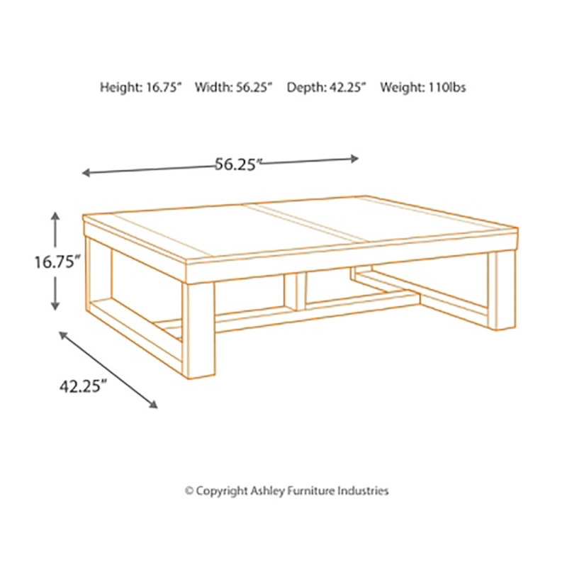 Home Square Set of 3 Coffee Table & 2 Square End Tables in Dark Brown