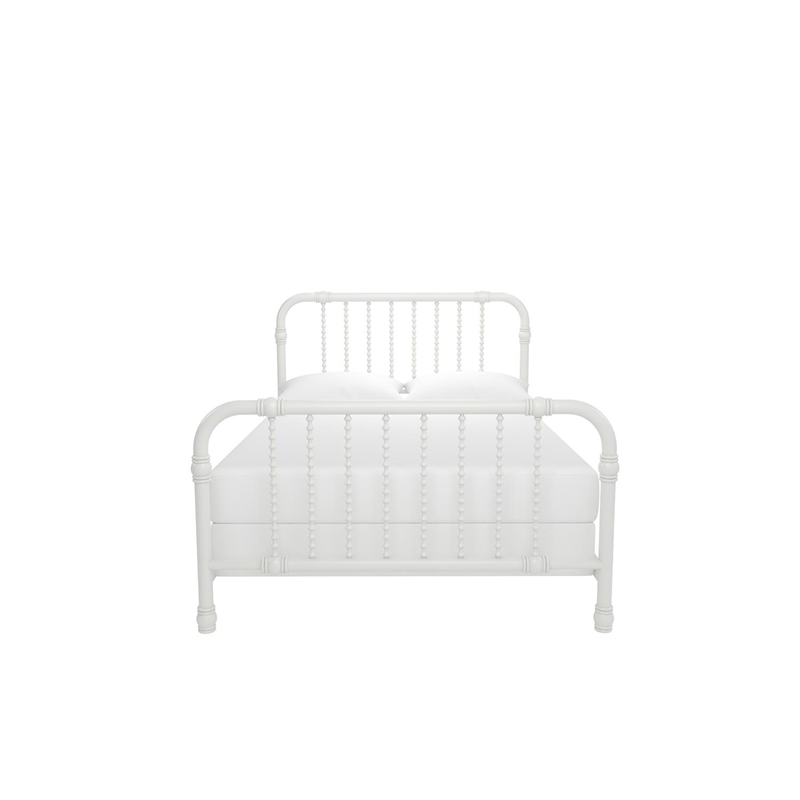 Little Seeds Monarch Hill Wren Full Metal Bed in White