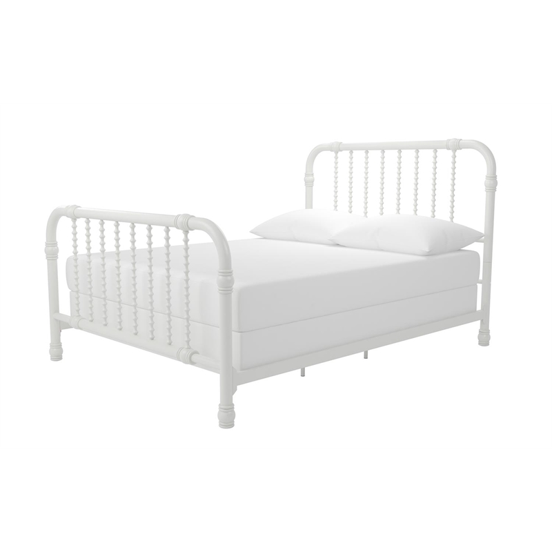 Little Seeds Monarch Hill Wren Full Metal Bed in White