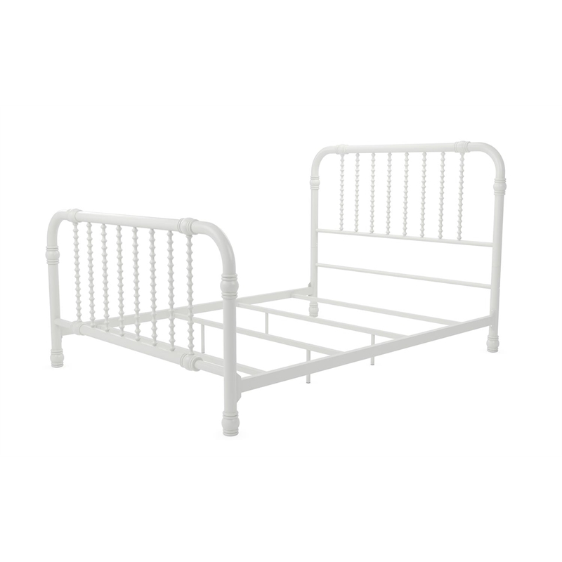 Little Seeds Monarch Hill Wren Full Metal Bed in White