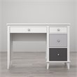 Little Seeds Monarch Hill Poppy Desk in White and Gray