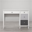 Little Seeds Monarch Hill Poppy Desk in White and Gray
