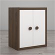 Little Seeds Sierra Ridge Terra Bookcase in Walnut and White