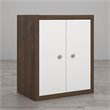 Little Seeds Sierra Ridge Terra Bookcase in Walnut and White