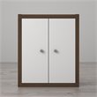 Little Seeds Sierra Ridge Terra Bookcase in Walnut and White