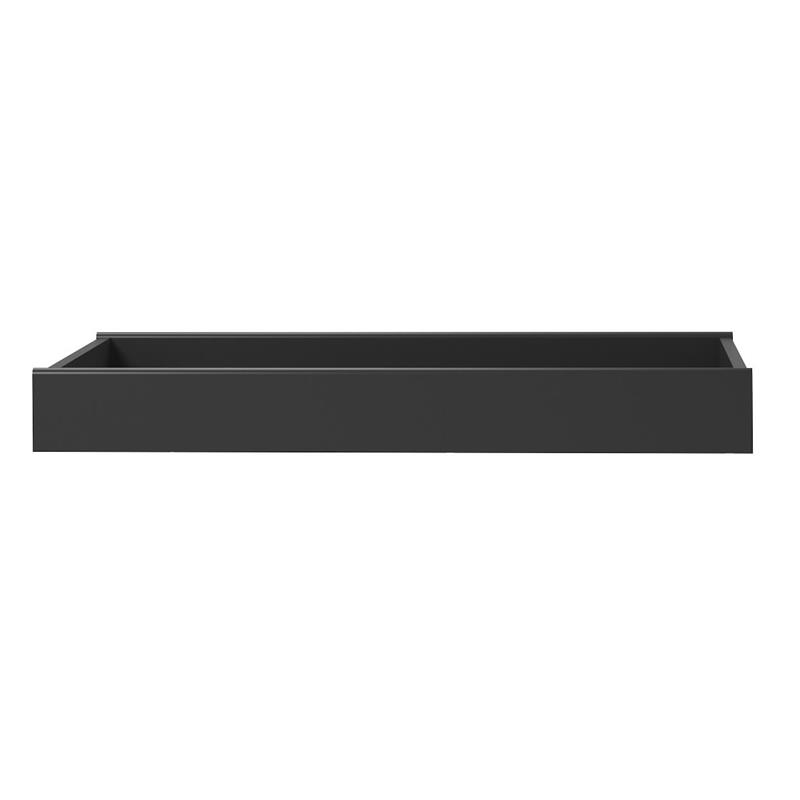 Little Seeds Modern Monarch Hill Hawken Wood Changing Table Topper in Black