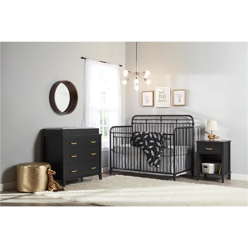 Little Seeds Monarch Hill Hawken Nightstand in Black