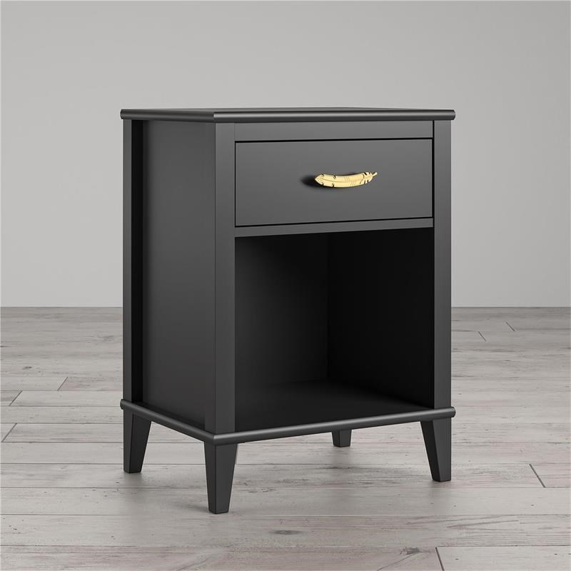 Little Seeds Monarch Hill Hawken Nightstand in Black
