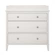 Little Seeds Modern Monarch Hill Poppy Wood 3 Drawer Changing Table in Off-White