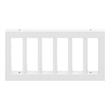 Little Seeds Aviary Toddler Rail with Spindles in White