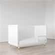 Little Seeds Aviary Toddler Rail with Spindles in White