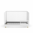 Little Seeds Aviary Toddler Rail with Spindles in White