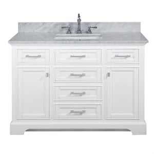 Maklaine 48&quot Single Vanity in White