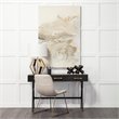 Maklaine 3-Drawers Metal Writing Desk in Matte Black