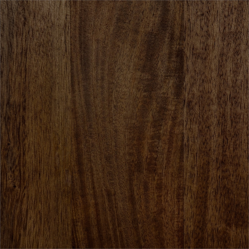 Maklaine Wood Seated Hall Tree with Storage in Brown