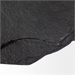 Maklaine Modern Metal Base Coffee Table in Black Slate
