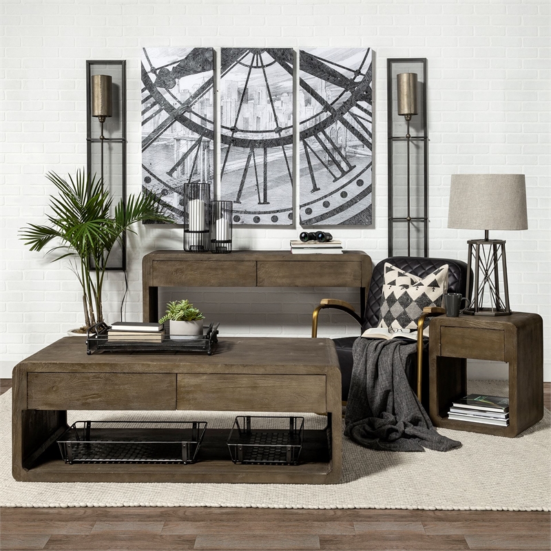 Maklaine Leather Diamond Pattern Accent Chair in Black and Gold