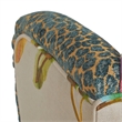 Maklaine Modern Wingback Accent Arm Chair in Multicolored Floral