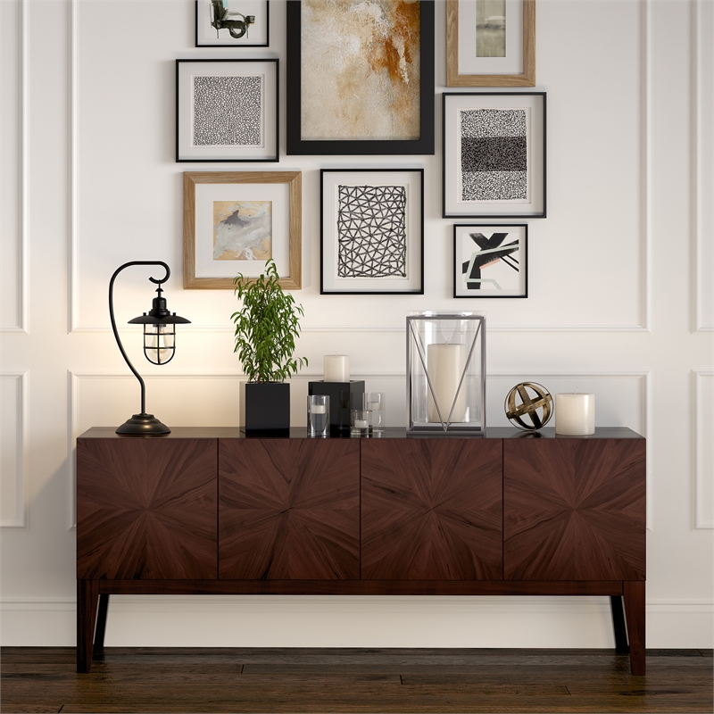 Maklaine Contemporary Metal Nautical Lantern Table Lamp in Black and Bronze