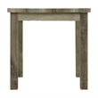 Maklaine Transitional Wood 3PC Occasional Table Set with Lift Top in Oak