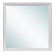 Maklaine Transitional Engineered Wood/Wood Veneers Mirror in White