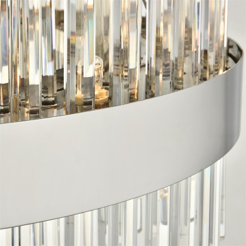 Maklaine 14 Light Royal Cut Crystal Chandelier in Chrome Finish