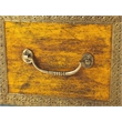 Maklaine Modern / Contemporary Painted Brass Inlay Storage Trunk - Multicolor