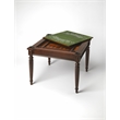 Maklaine Modern / Contemporary Multi-Game Card Table - Cherry Brown