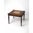 Maklaine Modern / Contemporary Multi-Game Card Table - Cherry Brown