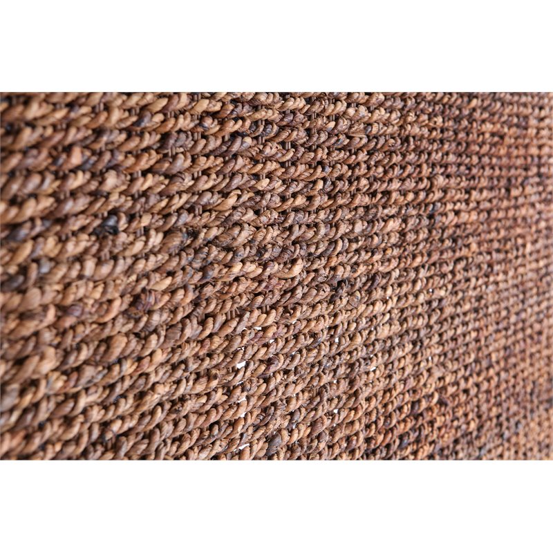 Maklaine Banana Leaf Honey/Dark Brown Headboard Rectangular 78.5