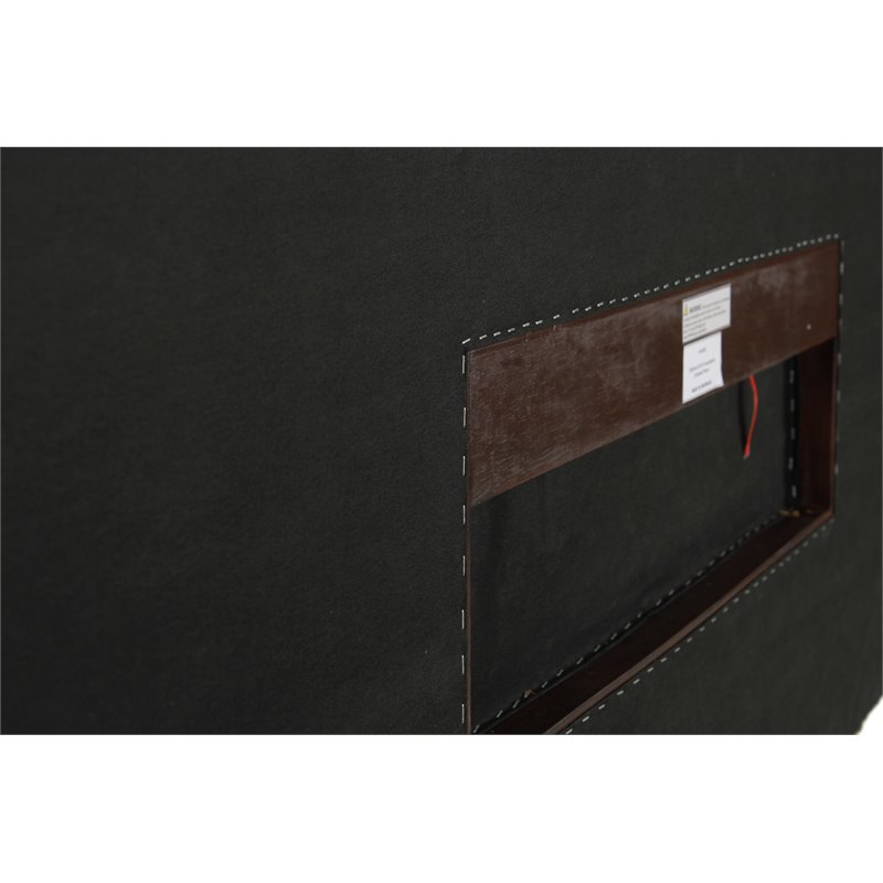 Maklaine Banana Leaf Honey/Dark Brown Headboard Rectangular 78.5