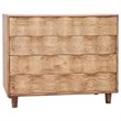 Maklaine Modern / Contemporary 4 Engineered Wood Drawer Accent Chest