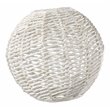 Maklaine Transitional Round Pendant Lamp Shade in White Washed