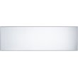 Maklaine Transitional 2 Door Mirrored Sideboard in Matte Silver