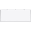 Maklaine Transitional 3-Door Mirrored Glass Sideboard in Matte Silver