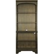 Maklaine 5-Shelf Rectangular Traditional Wood Bookcase in Oak