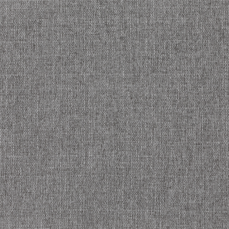 Maklaine Contemporary Grey Durable Linen Textured Fabric Modular Sectional
