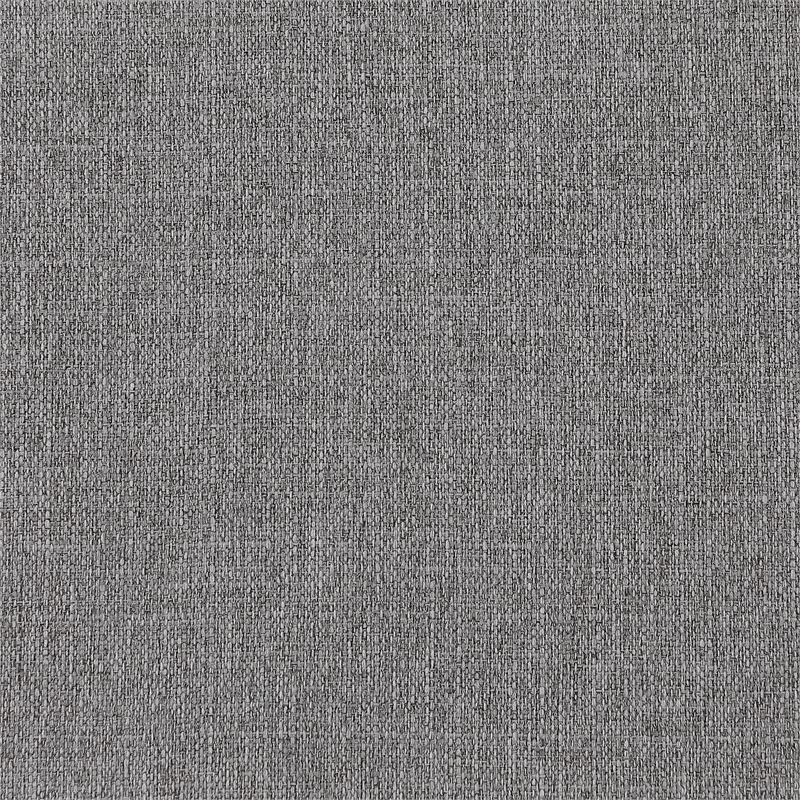 Maklaine Contemporary Grey Durable Linen Textured Fabric Modular Sectional