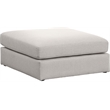 Maklaine Linen Beige Ottoman Modular 38