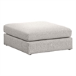 Maklaine Linen Beige Ottoman Modular 38