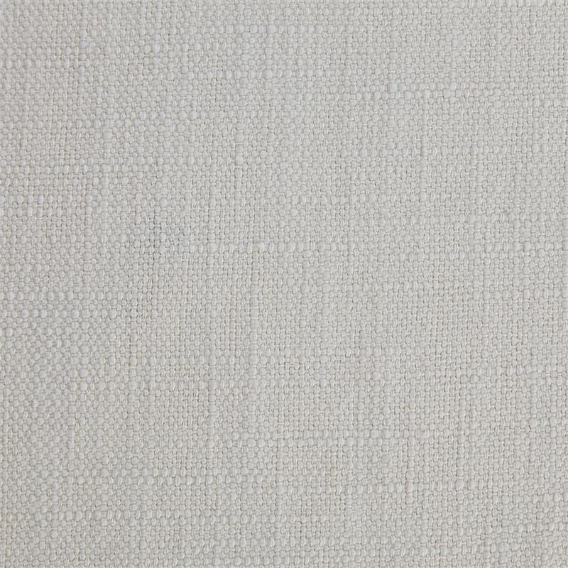 Maklaine Contemporary Rich Cream Linen Textured Fabric Twin Bed