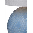Maklaine Modern / Contemporary Table Lamp in Blue Finish Ceramic