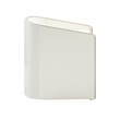 Maklaine 1-Drawer Transitional Wood Nightstand in Cream/Blue
