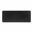 Maklaine Modern Contemporary Black Oak Rectangular Dining Table